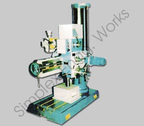 Semi Geared Radial Drilling Machine